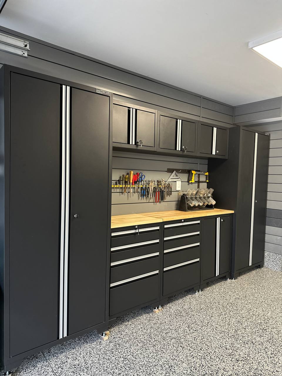 Enhance Garage Organization with Slatwall Accessories